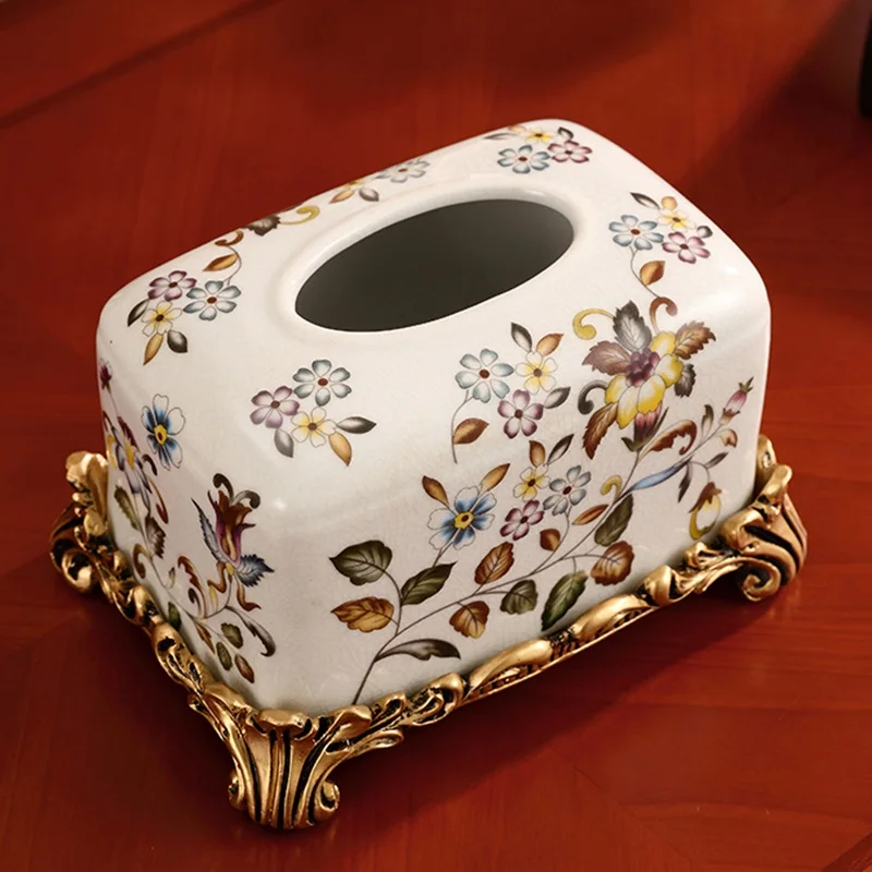 European box of high-grade ceramic retro paper drawing box table embossed decoration
European box of high-grade ceramic retro paper drawing box table embossed decoration