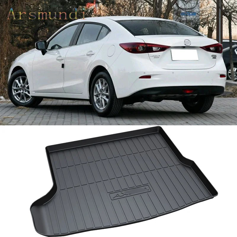 Автомобильные аксессуары для Mazda 3 Axela Sedan 2014-2018, водонепроницаемый нескользящий протектор TPO, специальный коврик для багажника, коврик для гр...
Автомобильные аксессуары для Mazda 3 Axela Sedan 2014-2018, водонепроницаемый нескользящий протектор TPO, специальный коврик для багажника, коврик для гр...
