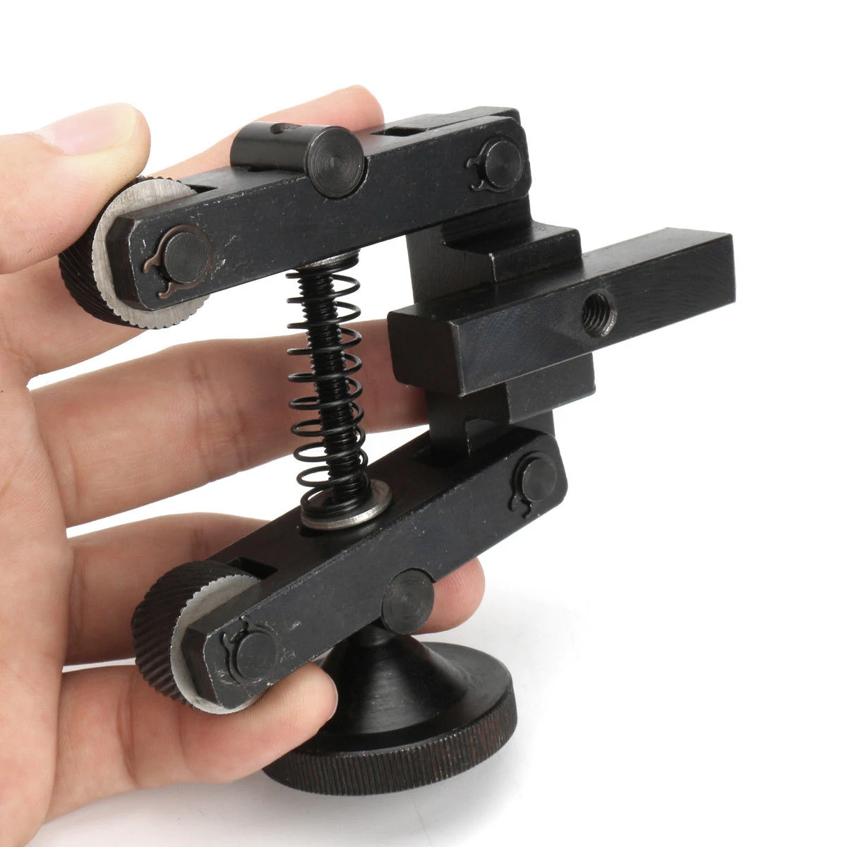 Professional Knurling Tool Holder Linear Knurl Tool Lathe Adjustable Shank Machine Tools with 6pcs CR15 Wheels
Professional Knurling Tool Holder Linear Knurl Tool Lathe Adjustable Shank Machine Tools with 6pcs CR15 Wheels