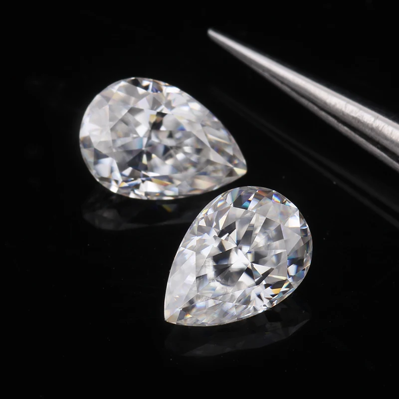 Starszuan Ice crushed cut pear shape test positive moissanite 5*7mm loose moissanite for jewelry making
Starszuan Ice crushed cut pear shape test positive moissanite 5*7mm loose moissanite for jewelry making