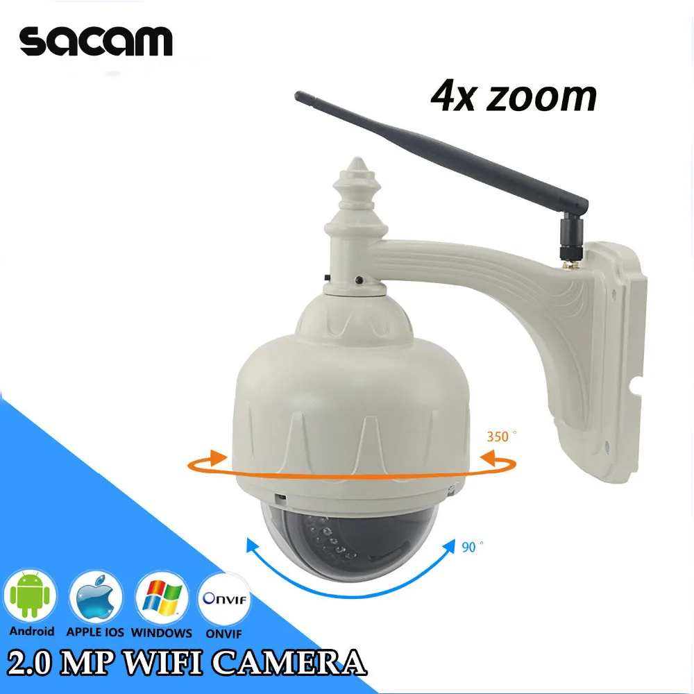 SACAM AP006 1280*720P PTZ Dome IP Camera Outdoor Security Waterproof DIY Kit WiFi Wireless Cam Sricam (white) SP015 for Home
SACAM AP006 1280*720P PTZ Dome IP Camera Outdoor Security Waterproof DIY Kit WiFi Wireless Cam Sricam (white) SP015 for Home