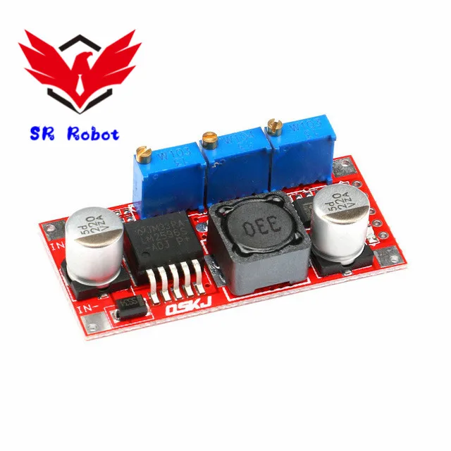LM2596 DC-DC понижающий CC CV блок питания светодиодный драйвер зарядное устройство