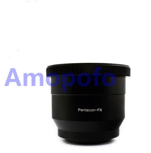 AMOPOFO For Pentacon 6 Kiev 60 mount lens To Fujifilm X-Pro1 Fuji X-E1 FX Adapter camera
AMOPOFO For Pentacon 6 Kiev 60 mount lens To Fujifilm X-Pro1 Fuji X-E1 FX Adapter camera