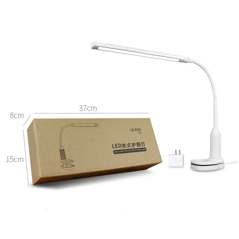 USB touch sensor control reading table lamp 5W 24 lamp bead LED book clip light stepless dimming curved eye lamp ZP12131050 
USB touch sensor control reading table lamp 5W 24 lamp bead LED book clip light stepless dimming curved eye lamp ZP12131050