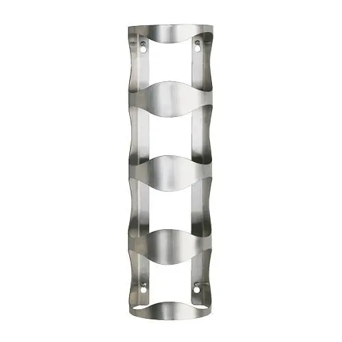 Stainless Steel Wall Mounted Wine Rack Iron Decorative Wall mounted Wine Racks- 4 Bottle wine Rack(33-4)
Stainless Steel Wall Mounted Wine Rack Iron Decorative Wall mounted Wine Racks- 4 Bottle wine Rack(33-4)