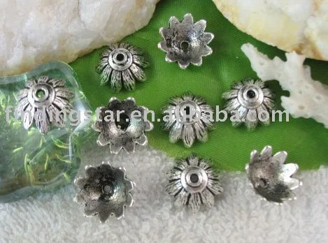 Бесплатная доставка 120 шт. Искусственные шарики A10153|bead caps|metal bead capssilver caps |