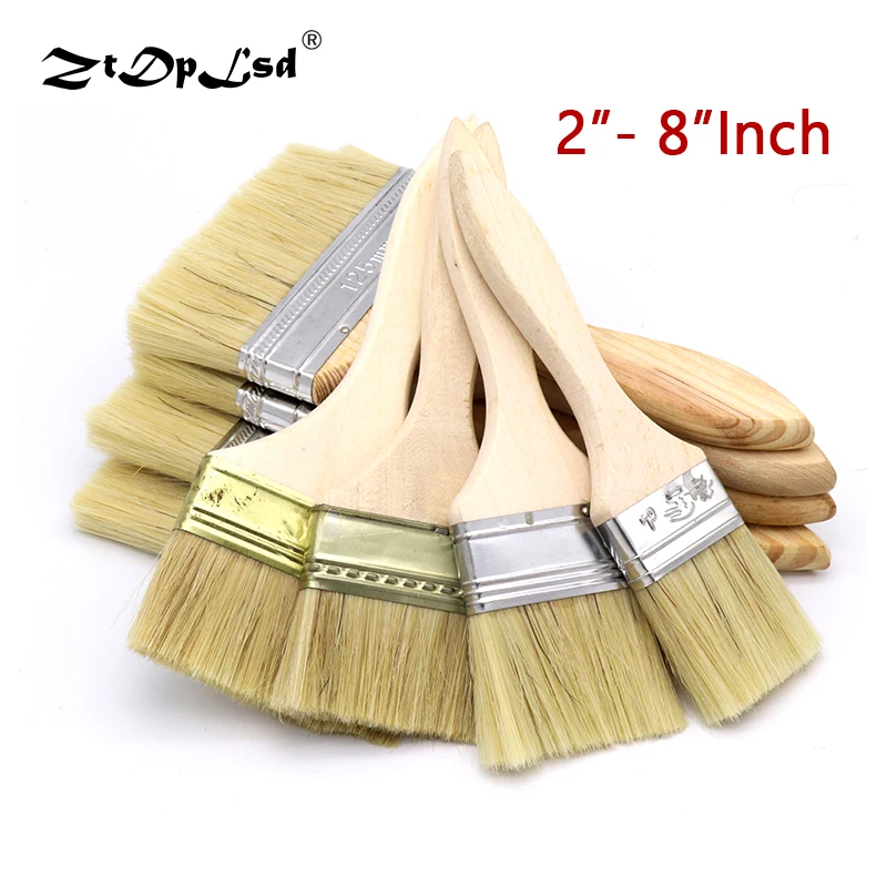 2-8 Inch Painting Brush Cleaning Oil Watercolor Powder Bristle Paint Artist Flat Hair Wood Handle Graffiti Tools Wooden Acrylic
2-8 Inch Painting Brush Cleaning Oil Watercolor Powder Bristle Paint Artist Flat Hair Wood Handle Graffiti Tools Wooden Acrylic
