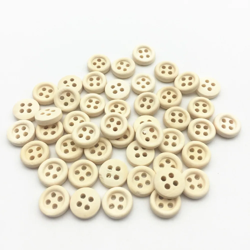 1000pcs/lot Round Wooden Buttons 10mm Natural 4 Holes Sewing Wood Button for Scrapbooking 
1000pcs/lot Round Wooden Buttons 10mm Natural 4 Holes Sewing Wood Button for Scrapbooking