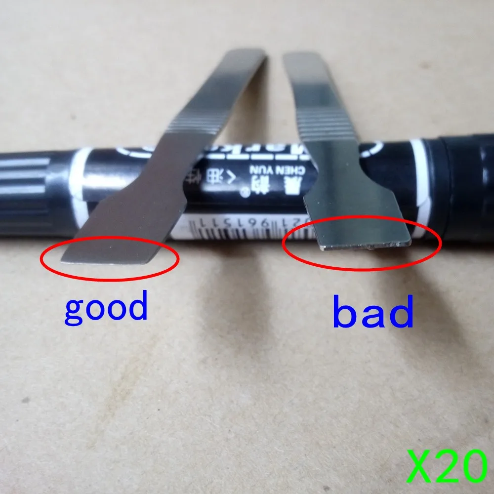 20pcs high quality New Metal Spudger Scraper Knife For Mobile Phone pad Repair Open Tool for iphone huawei xiaomi phone opening
20pcs high quality New Metal Spudger Scraper Knife For Mobile Phone pad Repair Open Tool for iphone huawei xiaomi phone opening