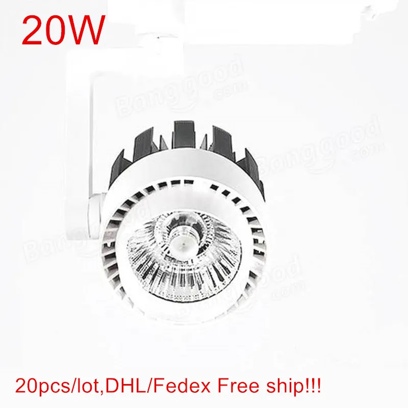 20Pcs Super Bright 20W LED Track light 2000lm spotlight LED Ceilign light lamp COB 20W AC110V/220V 230V 240V LED indoor light
20Pcs Super Bright 20W LED Track light 2000lm spotlight LED Ceilign light lamp COB 20W AC110V/220V 230V 240V LED indoor light