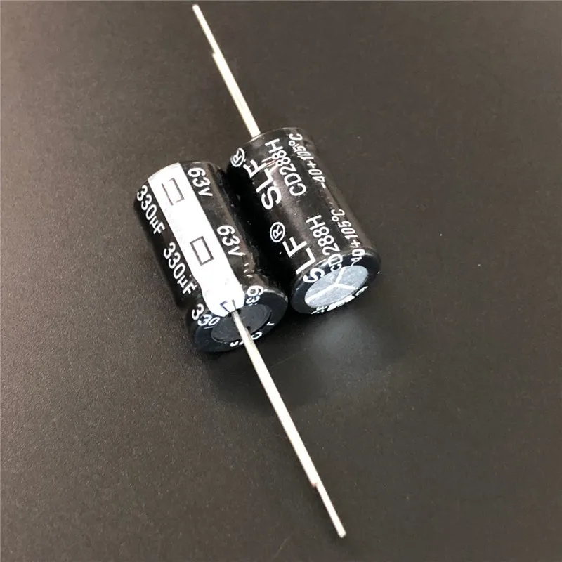 10pcs 330uF 63V SLF 12.5X20mm High Quality 63V330uF Aluminum Electrolytic capacitor
10pcs 330uF 63V SLF 12.5X20mm High Quality 63V330uF Aluminum Electrolytic capacitor