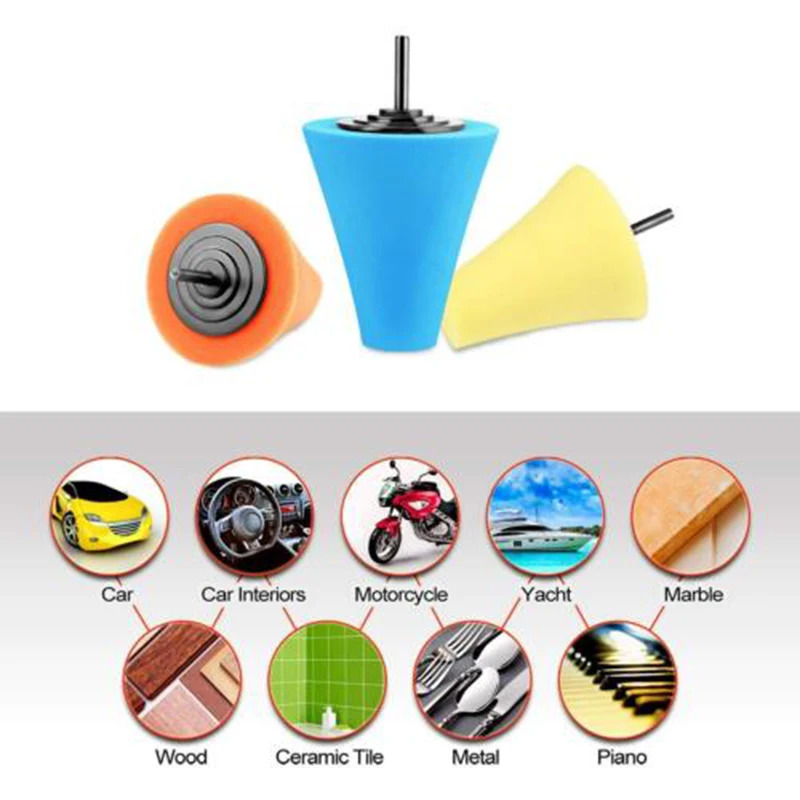 Replacement Cone Polishing Pad Wheel Hub Length 85mm Sponge Cleaning Tool Drill Adapter Detachable Car
Replacement Cone Polishing Pad Wheel Hub Length 85mm Sponge Cleaning Tool Drill Adapter Detachable Car