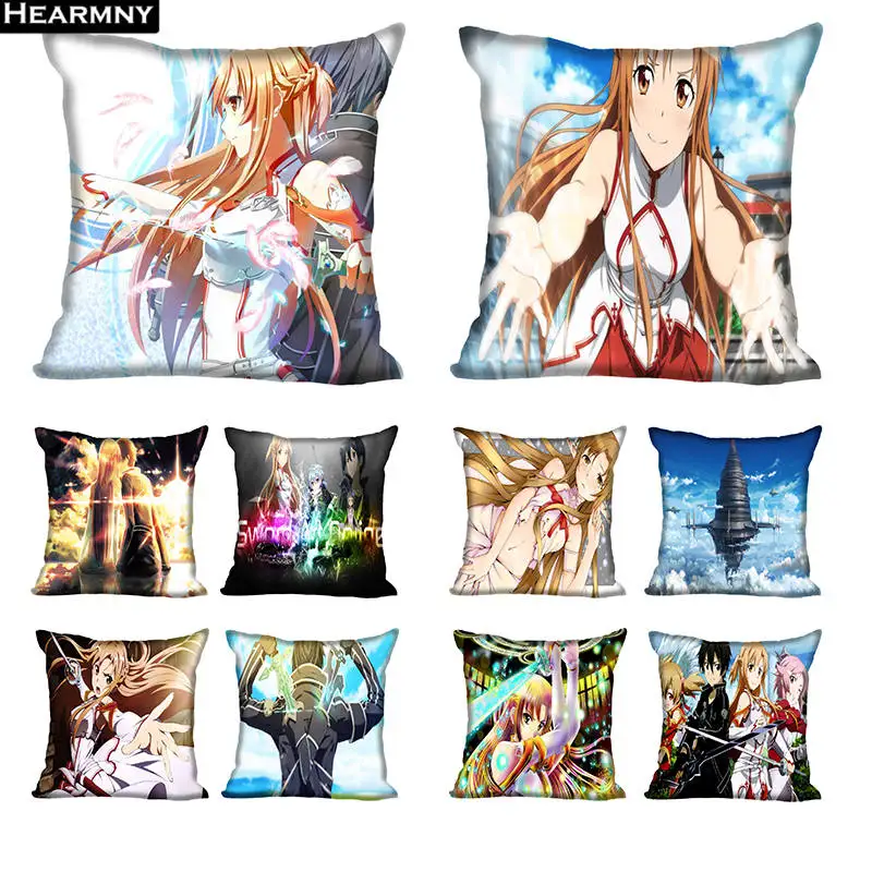 Custom Decorative Pillowcase Sword Art Online Square Zippered Pillow Cover 35X35,40x40,45x45cm(One Side)
Custom Decorative Pillowcase Sword Art Online Square Zippered Pillow Cover 35X35,40x40,45x45cm(One Side)