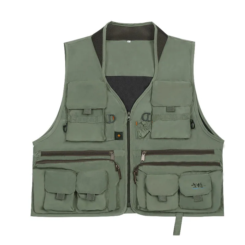 Outdoor Hunting Vest Multi Pocket Men Fishing Vest Multi Mesh Pocket Polyester Breathable Waistcoat for Photography Camping
Outdoor Hunting Vest Multi Pocket Men Fishing Vest Multi Mesh Pocket Polyester Breathable Waistcoat for Photography Camping