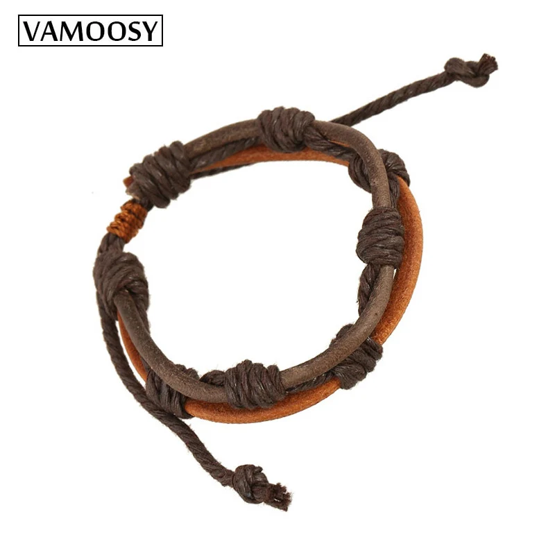 VAMOOSY 2018 новый модный кожаный браслет женские регулируемые браслеты плетеная веревочная цепочка для мужчин и женщин ювелирные изделия винта...
VAMOOSY 2018 новый модный кожаный браслет женские регулируемые браслеты плетеная веревочная цепочка для мужчин и женщин ювелирные изделия винта...