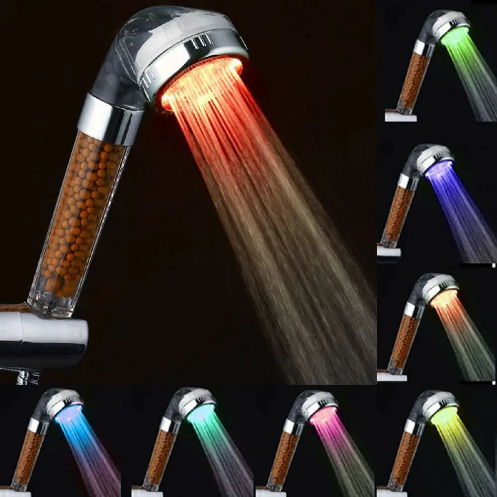 Led Shower Light Water Temperature Controlled Color Changing LED Shower, LED Shower Head Color 7 Changing
Led Shower Light Water Temperature Controlled Color Changing LED Shower, LED Shower Head Color 7 Changing
