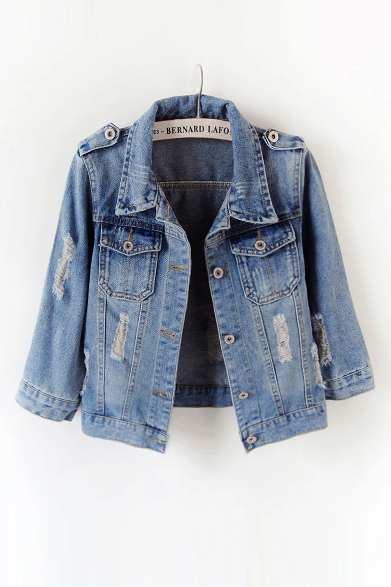 Pack 2019 new cultivate one's morality show thin hole cowboy short coat female students jacket
Pack 2019 new cultivate one's morality show thin hole cowboy short coat female students jacket