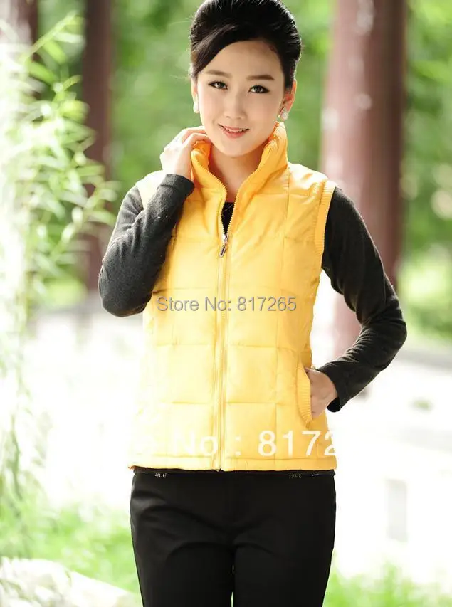 Hot new fashion autumn and winter women's Plus size down cotton Vests outerwear female jackets coats Large size XL-XXXXL
Hot new fashion autumn and winter women's Plus size down cotton Vests outerwear female jackets coats Large size XL-XXXXL