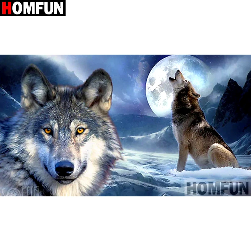 Алмазная 5D картина HOMFUN «сделай сам», вышивка крестиком с изображением животных, волков, всего квадрата/круга, домашний декор, подарок, A13186
Алмазная 5D картина HOMFUN «сделай сам», вышивка крестиком с изображением животных, волков, всего квадрата/круга, домашний декор, подарок, A13186