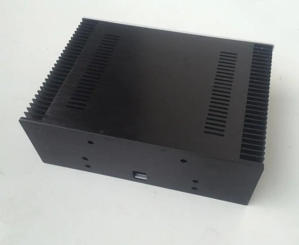 Shell size: 430 * 150 * 311mm 4315B PASS aluminum amplifier case / DIY box case / AMP case / amplifier case / Class A amplifier
Shell size: 430 * 150 * 311mm 4315B PASS aluminum amplifier case / DIY box case / AMP case / amplifier case / Class A amplifier