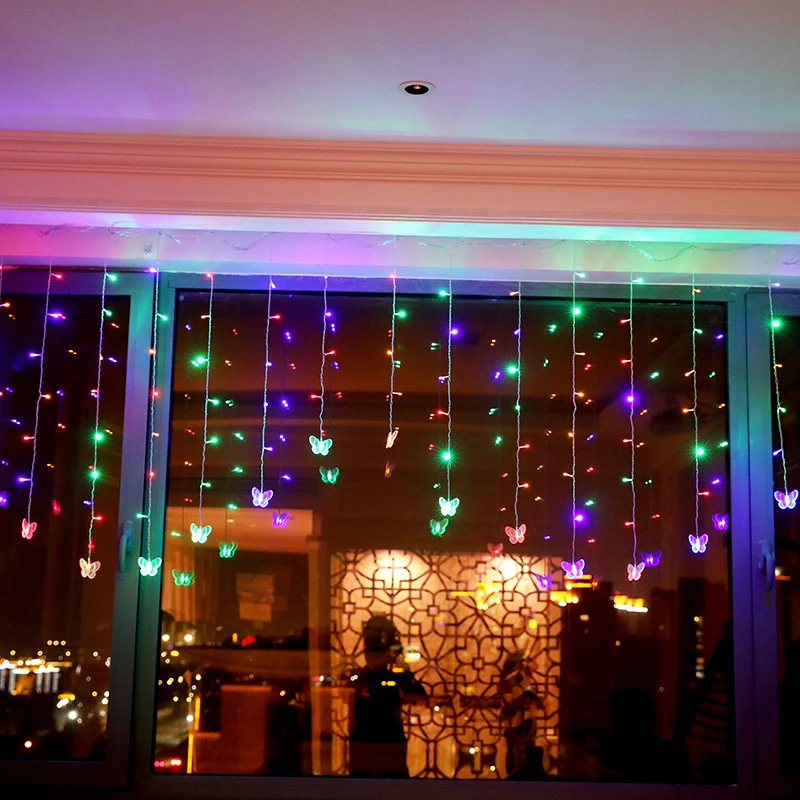 JUNJUE Colorful Double Love Butterfly Pendant LED Love Light Flashing Lights Lantern Star Curtains Bedroom Decorations Gift
JUNJUE Colorful Double Love Butterfly Pendant LED Love Light Flashing Lights Lantern Star Curtains Bedroom Decorations Gift