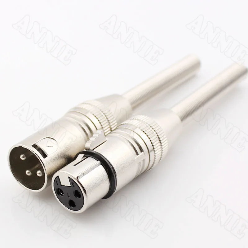 15pairs/lot Long Tail XLR Socket/Microphone Plug/ Power Amplifier Sound Console Connector /Male And Female Jack
15pairs/lot Long Tail XLR Socket/Microphone Plug/ Power Amplifier Sound Console Connector /Male And Female Jack