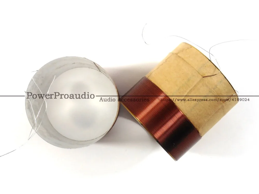 2PCS 38.5 Bass Voice Coil Round Copper Two Layers White Aluminum Diameter 38.5mm Woofer Speaker Voice Coil Accessorie
2PCS 38.5 Bass Voice Coil Round Copper Two Layers White Aluminum Diameter 38.5mm Woofer Speaker Voice Coil Accessorie