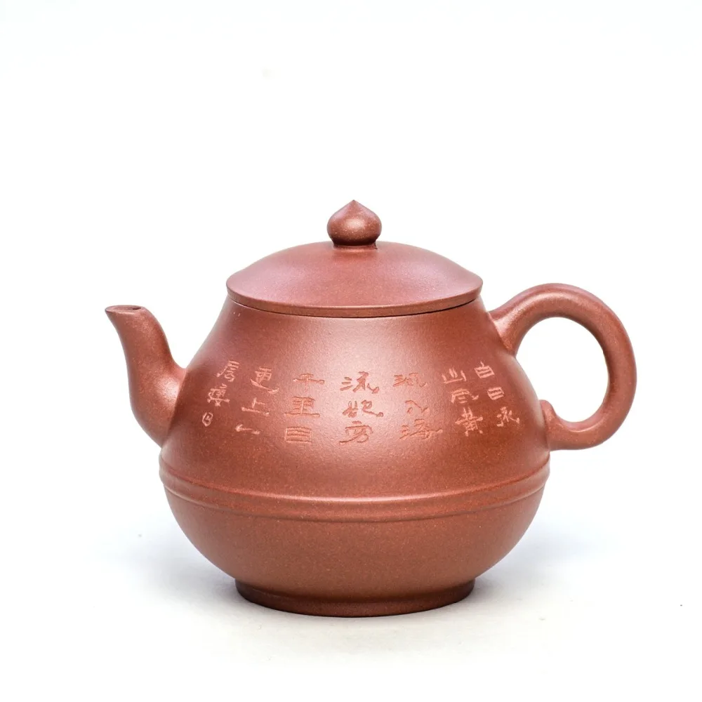 240ml Yixing original mine Purple clay tea pot master munual purple mud Guquan teapot Kung Fu stone tea kettle gift set
240ml Yixing original mine Purple clay tea pot master munual purple mud Guquan teapot Kung Fu stone tea kettle gift set