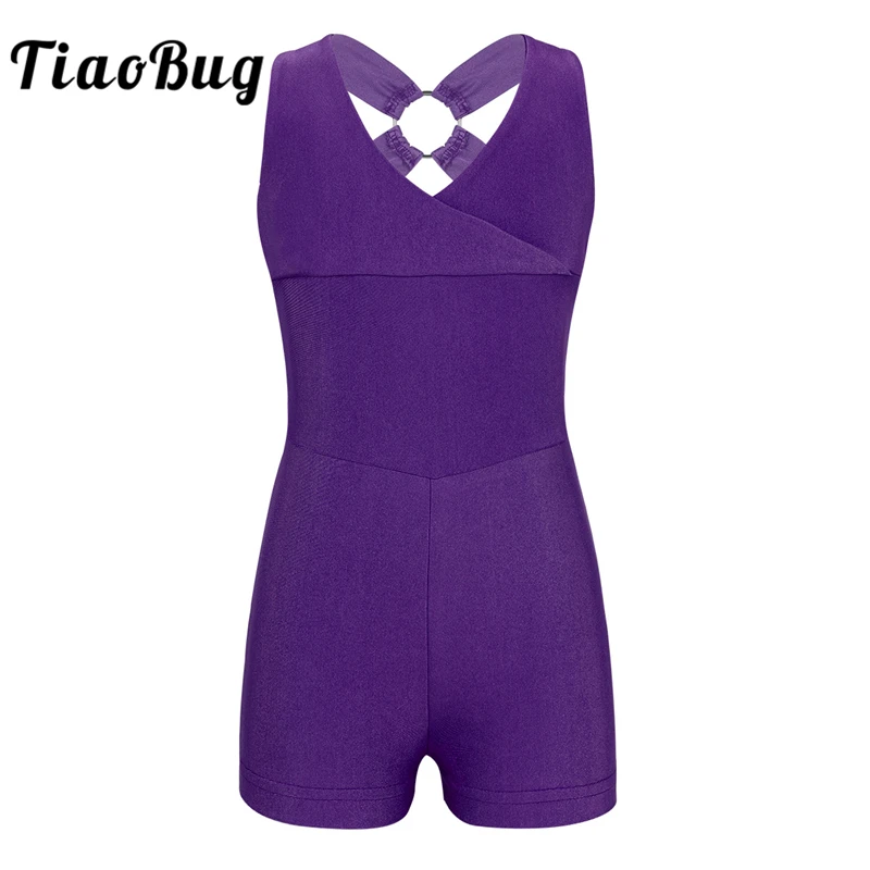 TiaoBug Kid Teens Sleeveless Cutout Ballet Leotard Girls Gymnastics Leotard Professional Ballerina Sports Jumpsuit Dance Costume
TiaoBug Kid Teens Sleeveless Cutout Ballet Leotard Girls Gymnastics Leotard Professional Ballerina Sports Jumpsuit Dance Costume