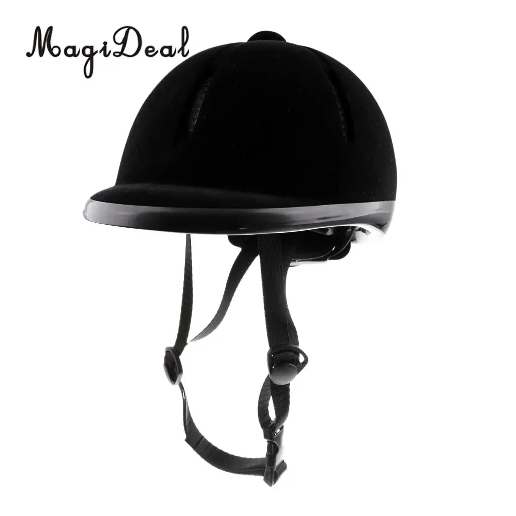 MagiDeal Adjustable Breathable Horse Riding Helmet Safety Velvet Equestrian Helmet
MagiDeal Adjustable Breathable Horse Riding Helmet Safety Velvet Equestrian Helmet