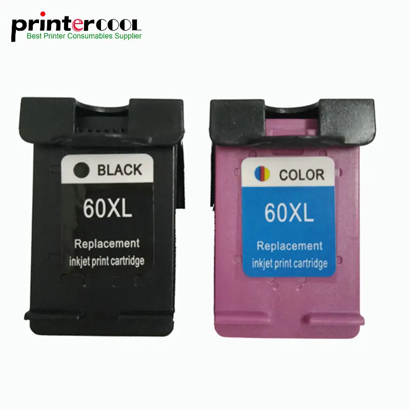 Картридж для принтера HP 60 XL Deskjet F2480 F2420 F4480 F4580 D2660 F4280 PhotoSmart C4680|ink cartridge|compatible ink