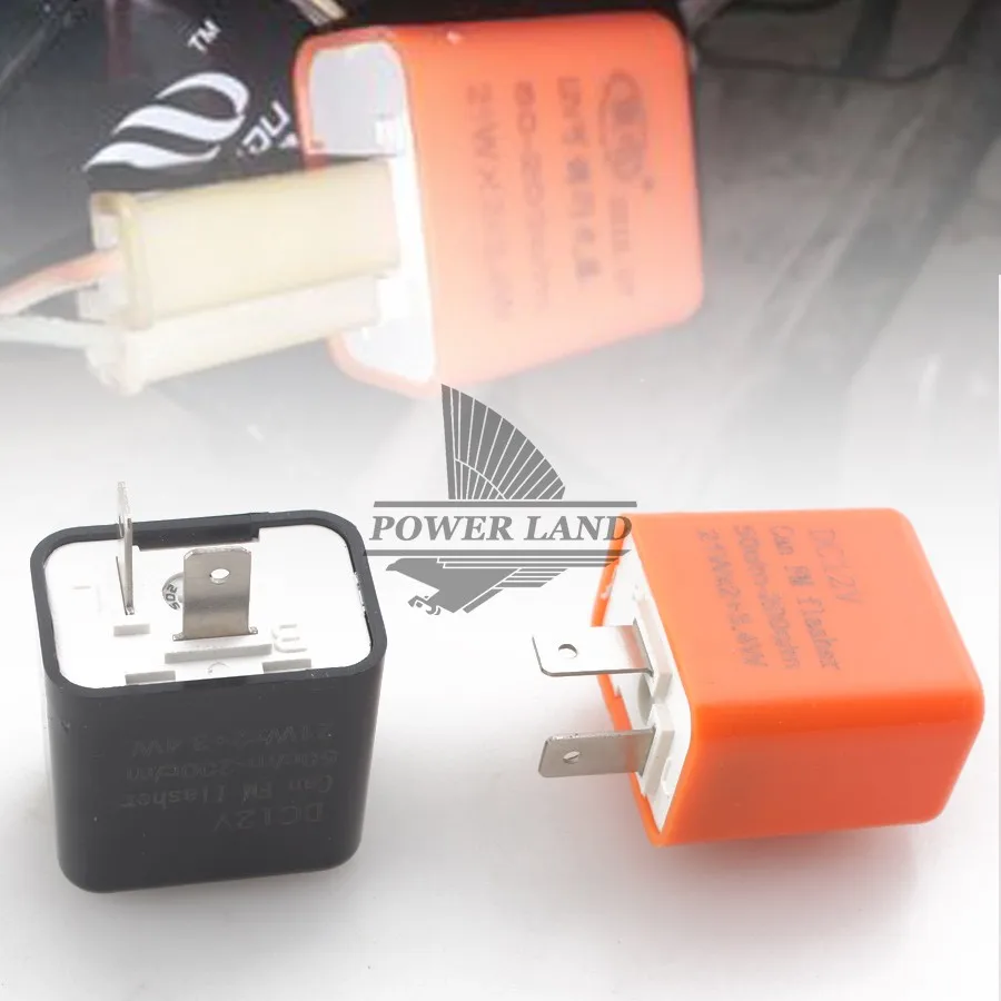 12V 2-Pin Car Motorcycle Speed Adjustable LED Turn Signal Indicator Flasher Relay Fix Hyper Flash Black/Orange Color 1pcs
12V 2-Pin Car Motorcycle Speed Adjustable LED Turn Signal Indicator Flasher Relay Fix Hyper Flash Black/Orange Color 1pcs