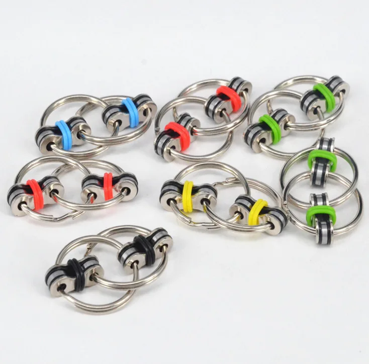 5 colors Creative Toys Fidget Toys Bike Chain Fidget Toy for Autism ADHD Stress Hands Funny Toys for Children
5 colors Creative Toys Fidget Toys Bike Chain Fidget Toy for Autism ADHD Stress Hands Funny Toys for Children