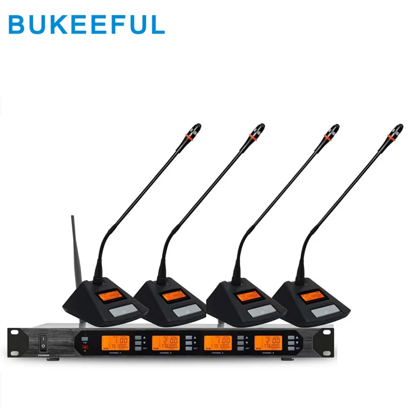 Беспроводная микрофонная система UHF, профессиональная настольная микрофонная система s для конференц-залов, конференц-залов
Беспроводная микрофонная система UHF, профессиональная настольная микрофонная система s для конференц-залов, конференц-залов