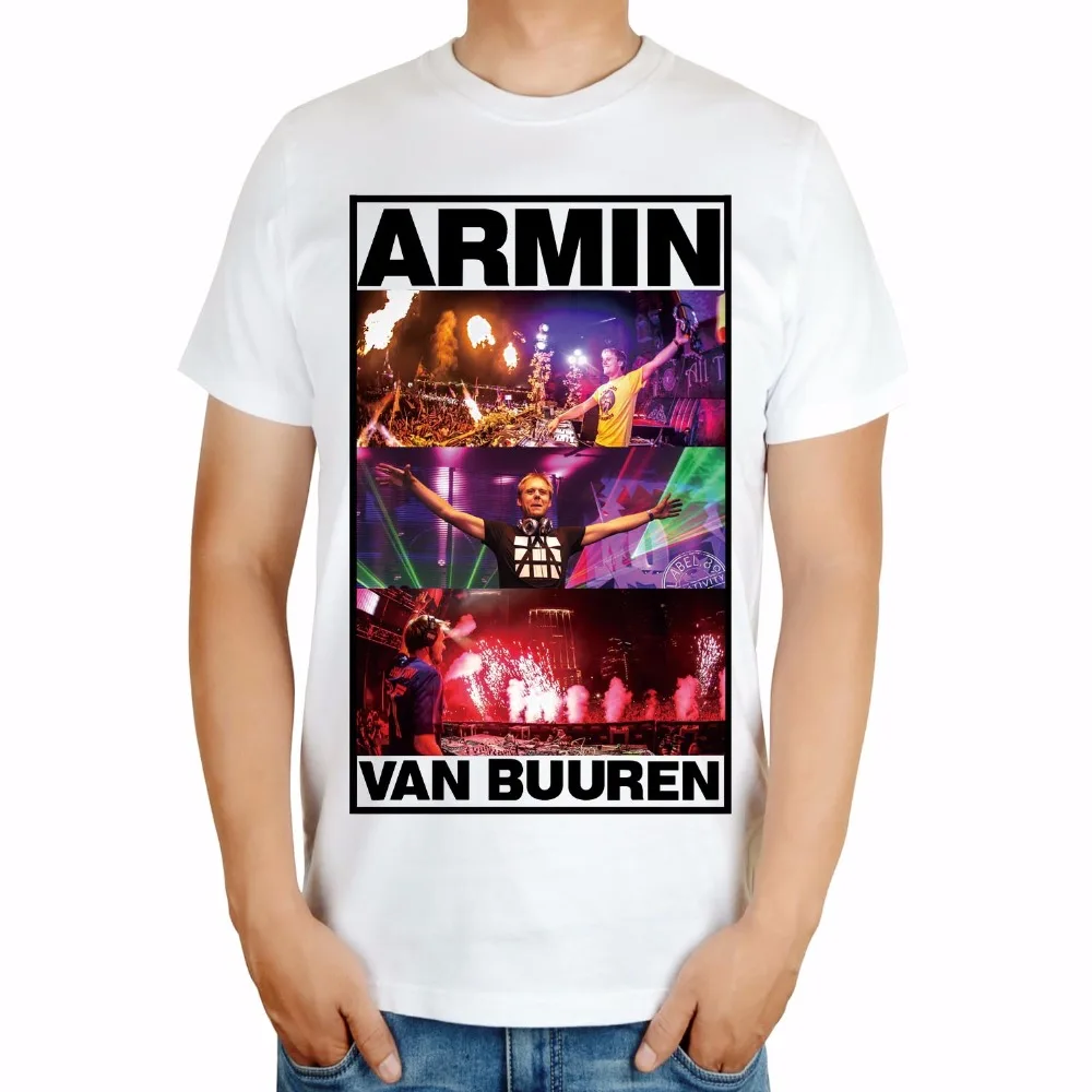 6 Designs Armin Van Buuren Brand Singer Men DJ Master Shirt White Print Cotton T-Shirt Music Live Fitness Camisetas Hombre
6 Designs Armin Van Buuren Brand Singer Men DJ Master Shirt White Print Cotton T-Shirt Music Live Fitness Camisetas Hombre