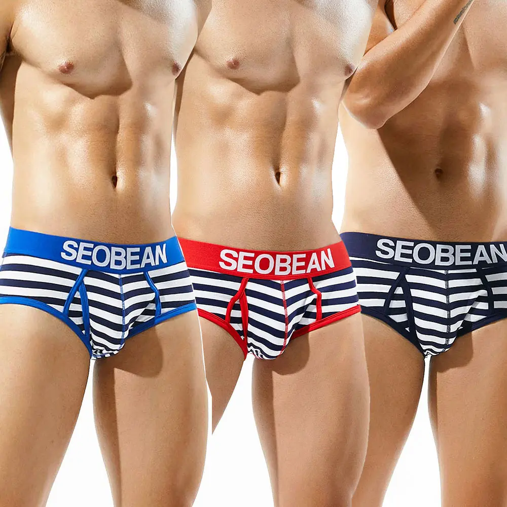 men's Brand cotton strips briefs low waist boy love underwear short tight cheap and sexy underpants man fashion shorts Hot sale
men's Brand cotton strips briefs low waist boy love underwear short tight cheap and sexy underpants man fashion shorts Hot sale