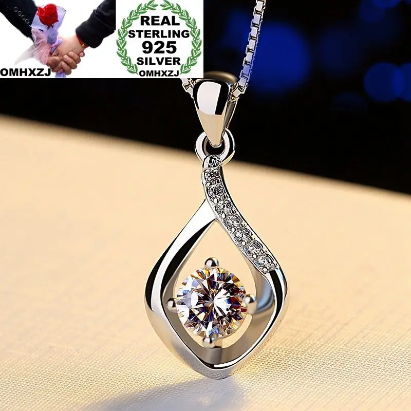 OMHXZJ товары по оптовым ценам, европейские модные женские Девушка Вечерние свадебный подарок AAA циркон S925 Серебряное ожерелье Кулон Шарм CA148
OMHXZJ товары по оптовым ценам, европейские модные женские Девушка Вечерние свадебный подарок AAA циркон S925 Серебряное ожерелье Кулон Шарм CA148