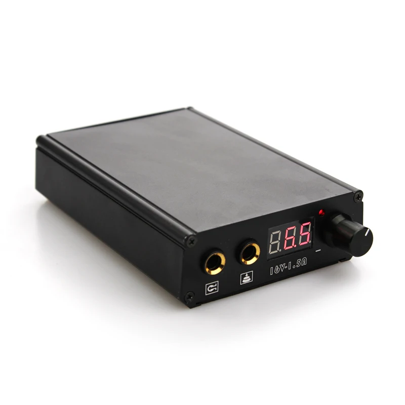 UPTATSUPPLY Professional Mini Tattoo Power Supply Black Power Can Work Rotary Machine Footswitch And Charge Power Supply
UPTATSUPPLY Professional Mini Tattoo Power Supply Black Power Can Work Rotary Machine Footswitch And Charge Power Supply
