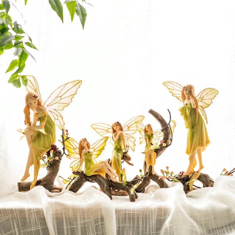 European pastoral creative home decorations ornaments wedding crafts Valentine's Day gift flower fairy forest angel ornament
European pastoral creative home decorations ornaments wedding crafts Valentine's Day gift flower fairy forest angel ornament