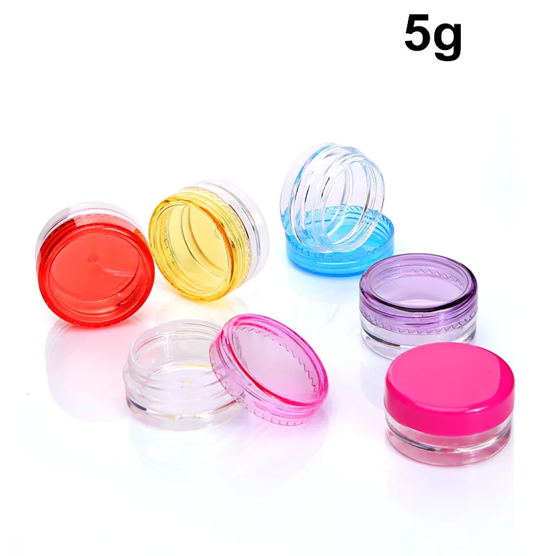 200 X 5G/5ML Colorful Lid Sample Bottle Cosmetic Makeup Jar Pot Face Cream Lip Balm Container Wholesale
200 X 5G/5ML Colorful Lid Sample Bottle Cosmetic Makeup Jar Pot Face Cream Lip Balm Container Wholesale