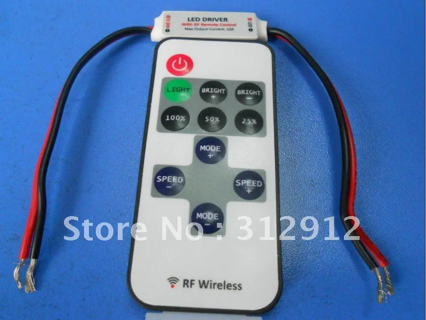 smart led RF dimmer,DC5-24V input,max 10A*1 channel output;for single color led strip
smart led RF dimmer,DC5-24V input,max 10A*1 channel output;for single color led strip
