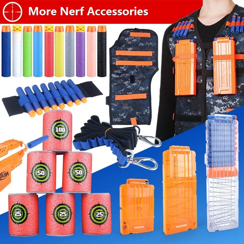 EVA Bullet Darts 100PCS 7.2cm Nerf Bullets Soft Hollow Hole Head Gun Bullet Refill Accessories Tactical Gun Bullets Toys Gifts
EVA Bullet Darts 100PCS 7.2cm Nerf Bullets Soft Hollow Hole Head Gun Bullet Refill Accessories Tactical Gun Bullets Toys Gifts