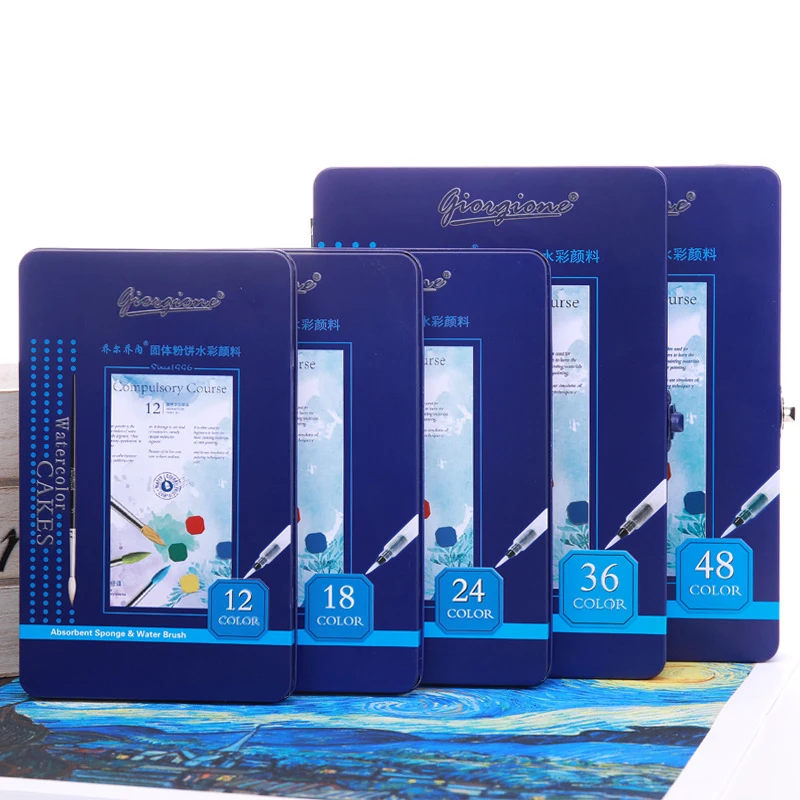 St. Mary Solid Watercolor Solid Powder Watercolor Paint Set 12/18/24/36/48 Color Solid Water Pigment gouache Pigment Artistic
St. Mary Solid Watercolor Solid Powder Watercolor Paint Set 12/18/24/36/48 Color Solid Water Pigment gouache Pigment Artistic