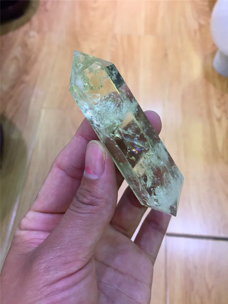 Energy Stone 100% Natural Citrine Quartz Crystal Wand Mineral Reiki Healing Gemstone Citrine Double Terminated Crystal Point
Energy Stone 100% Natural Citrine Quartz Crystal Wand Mineral Reiki Healing Gemstone Citrine Double Terminated Crystal Point