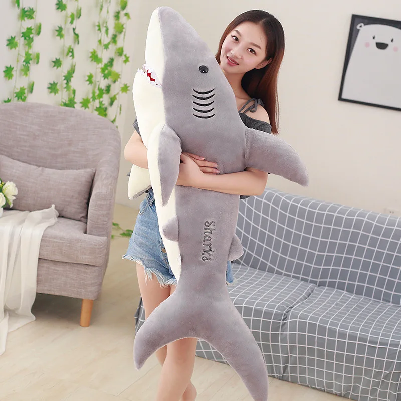 50/70/100cm Big Size Funny Soft Bite Shark Plush Toy Pillow Appease Cushion Gift For Children
50/70/100cm Big Size Funny Soft Bite Shark Plush Toy Pillow Appease Cushion Gift For Children