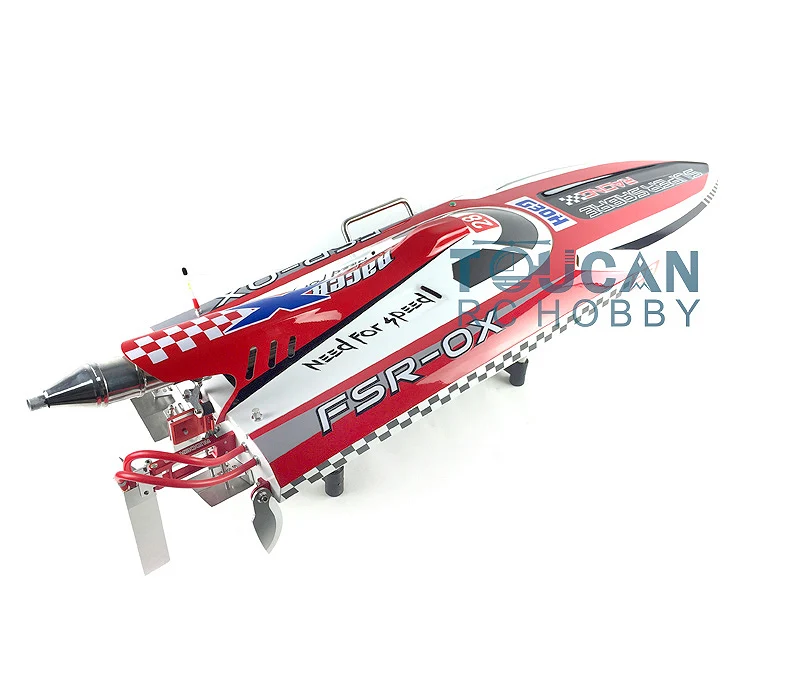 G30H ARTR 54 "30CC двигатель из бензинового стекловолокна RC Гоночная Лодка пропеллер