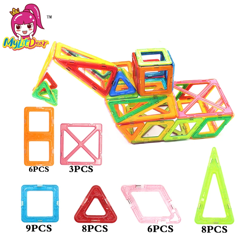 MylitDear 40PCS Standard Size Magnetic Building Blocks Model Building Toys Enlighten Block Building Kits Magnetic Designer Toys
MylitDear 40PCS Standard Size Magnetic Building Blocks Model Building Toys Enlighten Block Building Kits Magnetic Designer Toys