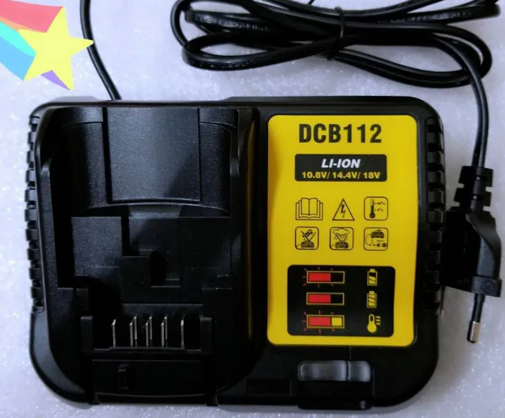 Умное зарядное устройство для dewalt 10 8 V 14 4 18V DCD996 995 DCB105 204 205 v 20 быстрое ЕС умное