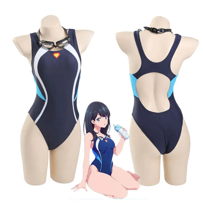 Sexy Women Cosplay Costume Swimwear Anime SSSS.GRIDMAN Takarada Rikka Cosplay One Piece SUKUMIZU Girls Swimsuit With Glassess
Sexy Women Cosplay Costume Swimwear Anime SSSS.GRIDMAN Takarada Rikka Cosplay One Piece SUKUMIZU Girls Swimsuit With Glassess