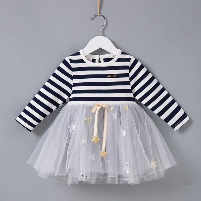 Детское платье с блестками в полоску|baby girl dress|baby dresses girlprincess gown |